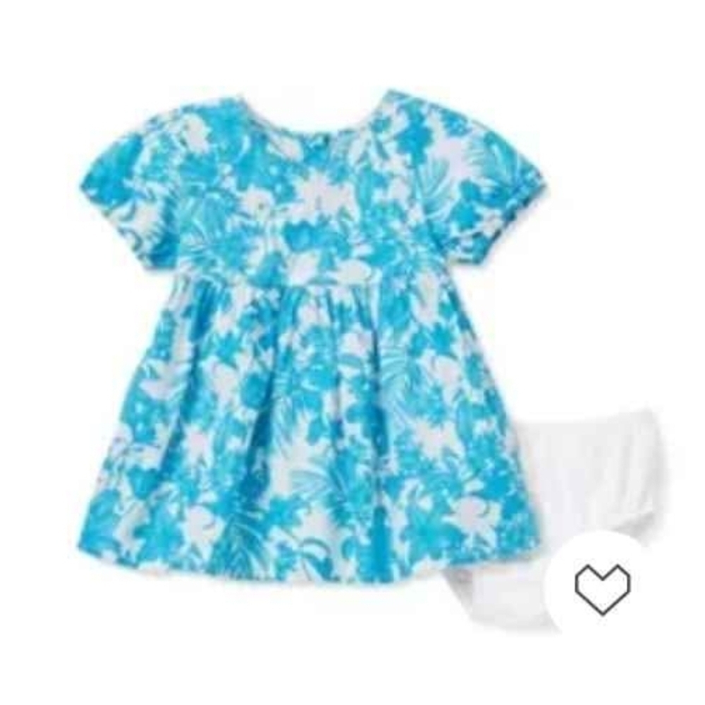 NWT Peyton & Parker Baby Dress with Bloomers ~9M
